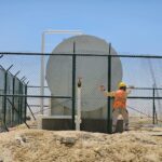 Fencing Project for Signal and Communication Towers along the Dammam to Jubail Railway (2)
